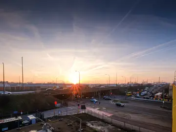 Diaphragm wall work using the BAUER Cube System in the Groenendaallaan area of Ant-werp – the cutting depth is up to 30 m.