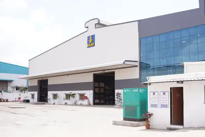 Exterior view of the BAUER Maschinen facility in Pune